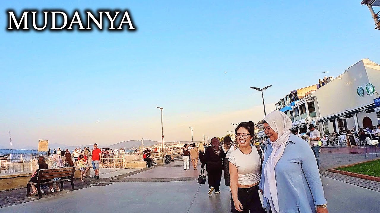 BAYRAMDA MUDANYA SAHİLİ - MUDANYA BURSA - MUDANYA SAHİLİ - BURSA CITY WALKING TOUR - BURSA VLOG