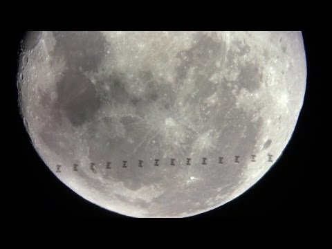 ISS (International Space Station) Lunar Transit