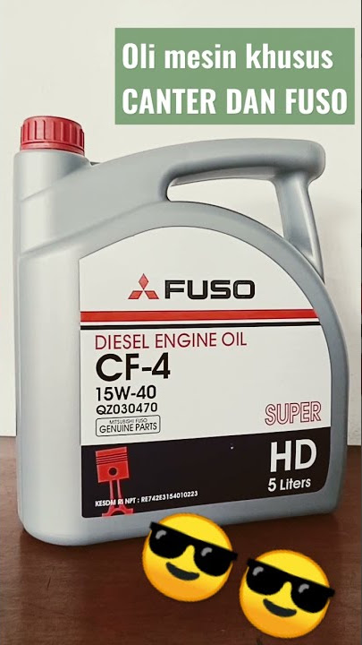 oli mesin untuk truck canter dan fuso