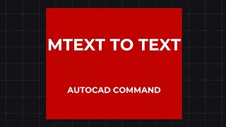 MText to Text - CCcadTools | AutoCAD