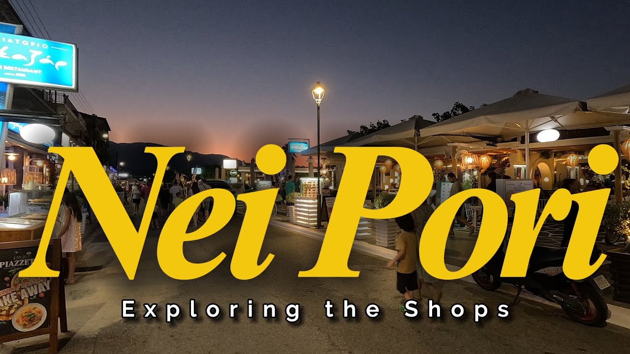 Nei Pori Exploring the Shops August 11 2025