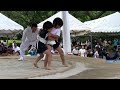 種子島のイベント：第28回西之表市わんぱく相撲大会個人戦ダイジェスト