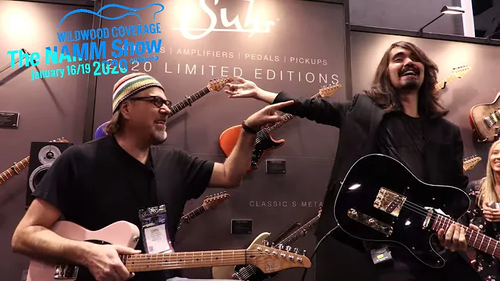 Mateus Asato and Greg Koch Jam at the Suhr Guitar ...