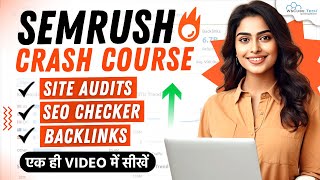 FREE - SEMRUSH Tutorial for Beginners (2024) | How to do Keyword Research & Site Audit - Full Course