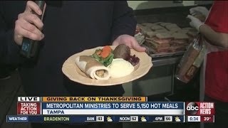 Metropolitan Ministries to serve 5,150 Thanksgiving meals