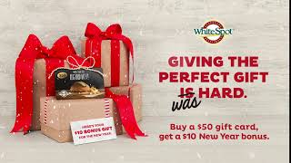 White Spot 2022 Holiday Gift Card