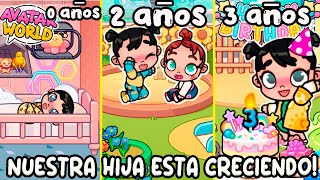 ¡NUESTRA HIJA ESTA CRECIENDO❤️ ! *¡ LINDOS RECUERDOS🥺!*en AVATAR WORLD *NALA💞