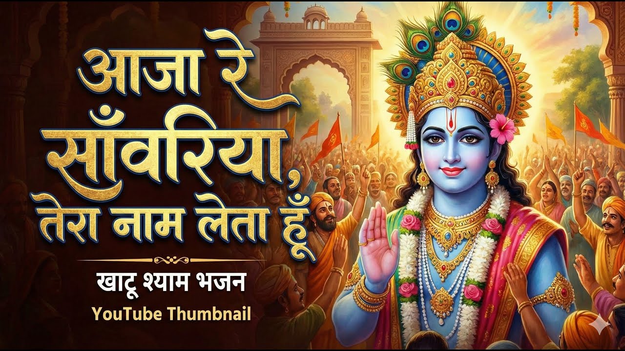 Aaja Re Sanwariya Tera Naam Leta Hu | आजा रे सांवरिया तेरा नाम लेता हूँ |New Khatu Shyam Bhajan 2026