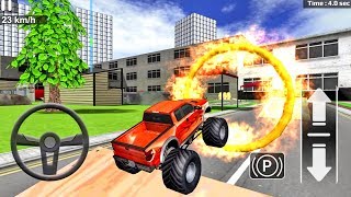 Car Driving Simulator - Monster Truck 😱 Car Game Android gameplay screenshot 1