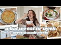 What we eat in a week from scratch  family of 6