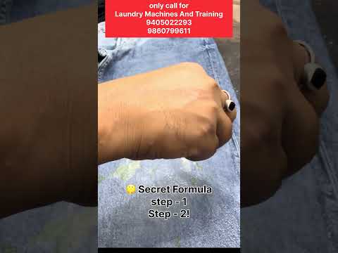 Uniwax Chemical से जींस के हल्दी वाले दाग मिनटों में साफ! 😱 #shorts