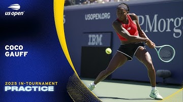 LIVE | Coco Gauff | Practice Session | 2025 US Open