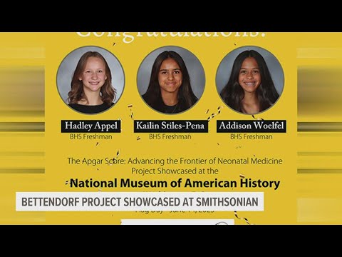 Bettendorf middle schoolers to have project showcased at Smithsonian