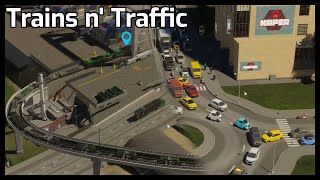 Trains n Traffic | Cities Skylines II Townimuz Part 3