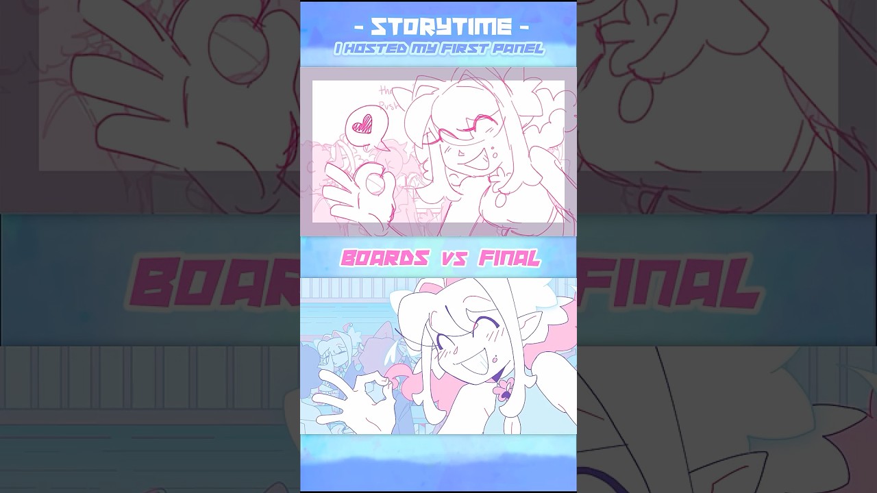 Storyboard vs Final - I Hosted My First Panel (Shot 9)