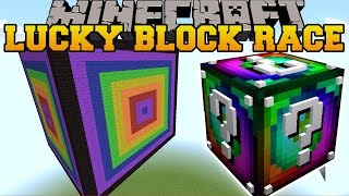 Minecraft: EXTREME DOUBLE LUCKY BLOCK RACE  Lucky Block Mod  Modded MiniGame