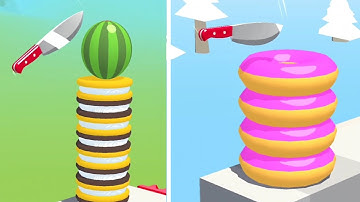 Slice It All Game! Super Satisfying & Relaxing ASMR Slicing Video NEW UPDATE