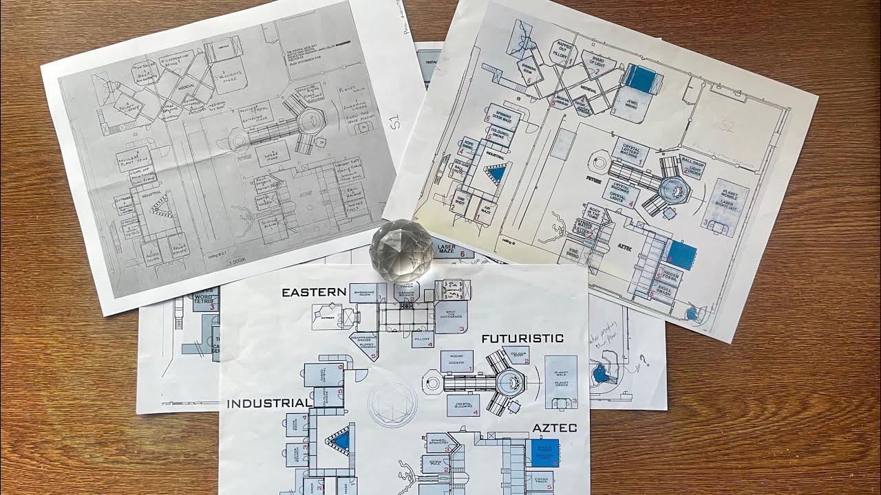 QUIT PLAYING GAMES- These are the official Crystal Maze game titles!!