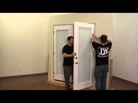 How to Remove or Replace the Hinge Pin in an Exterior Door