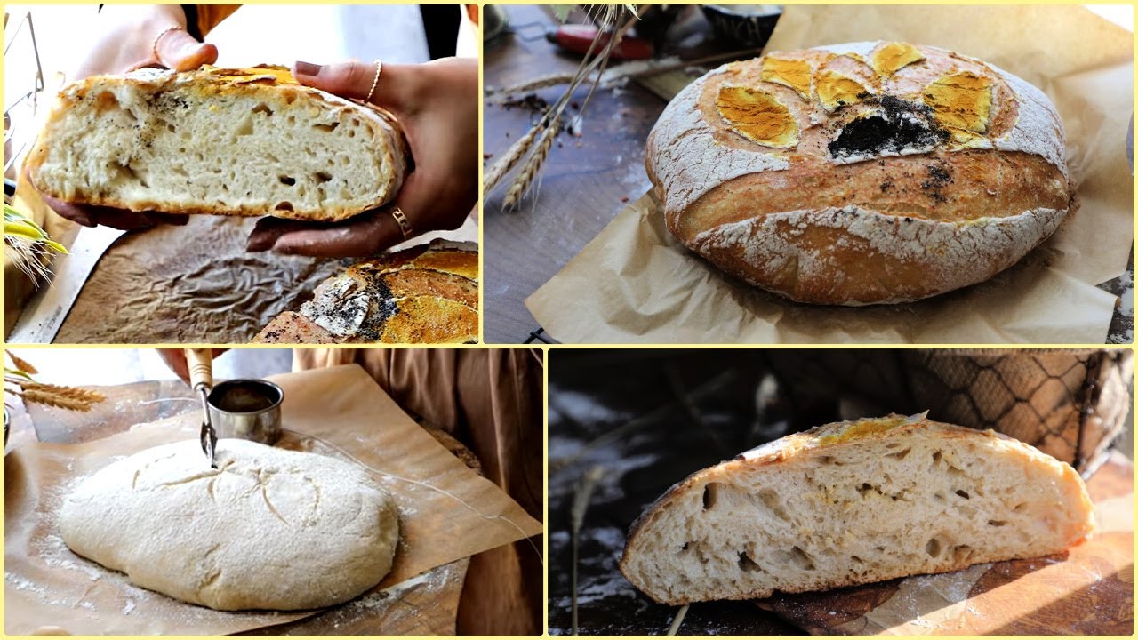 بدون لت او عجن او فرد و تني طبقات اشهر واغلي انواع الخبر الاروبي مع تسويه بديله لفرن البخار