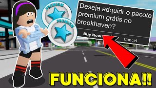 Como conseguir ter o hoverboard sem ter Premium no brookhaven! #roblox