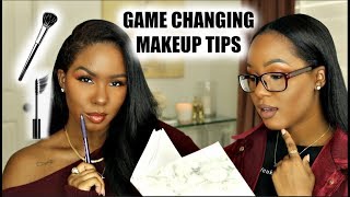 GAME CHANGING MAKEUP TIPS WE'VE LEARNED!