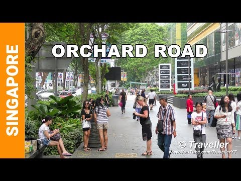 Video: Qendrat Tregtare në Orchard Road, Singapor