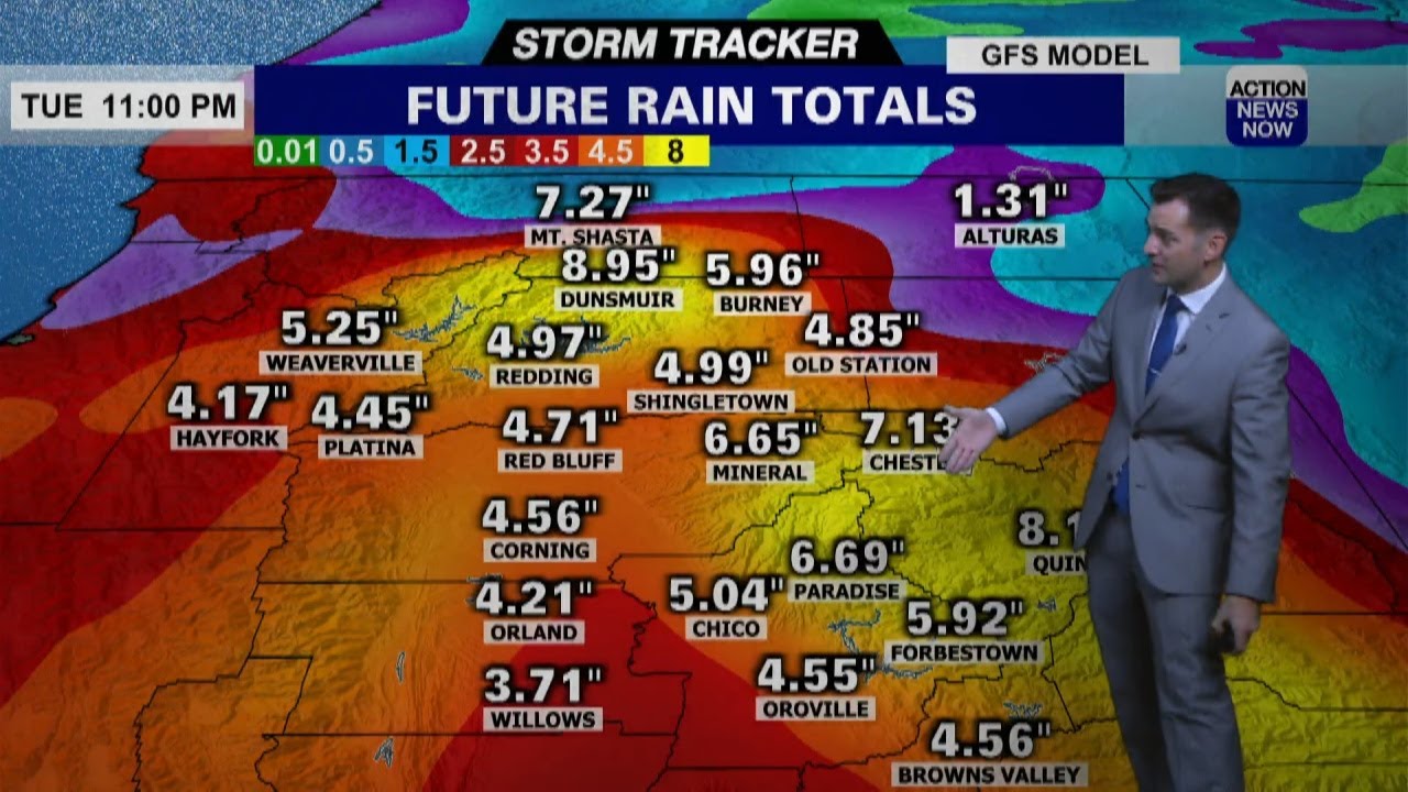 Storm Tracker Forecast: Modest showers Friday & very wet weather ahead ...