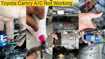 Toyota Camry 2012 AC Not Working || Complete Wiring Diagram And Solution
