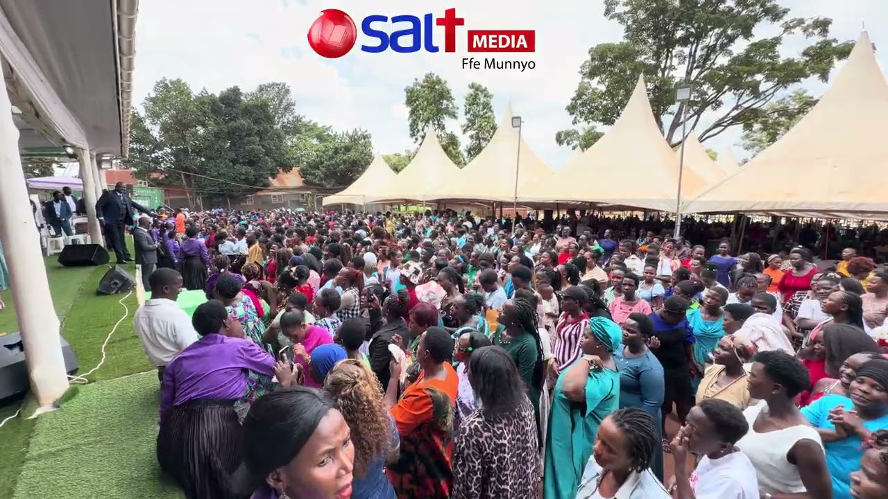 Pastor Bujjingo, in today's Sunday Service, set aside time for women to celebrate their day.