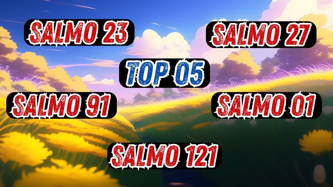 Playlist gospel - TOP 5 Salmos Poderosos em Música 🎶 | Salmo 23, 91 e Mais – Fortaleça sua Fé!