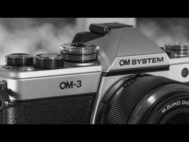 OM System: OM-3 MONOCHROME - YouTube