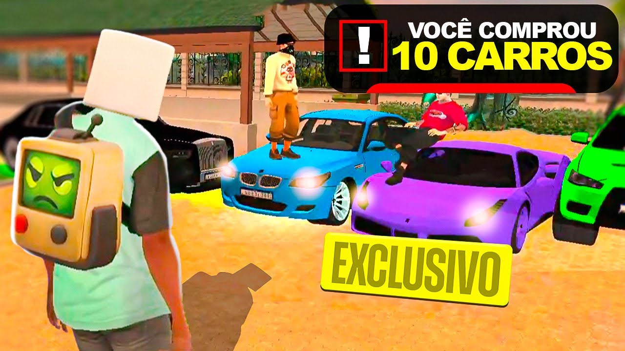 🤩 CONHEÇA OS CARROS DA FAMÍLIA MAIS PODEROSA DA CIDADE! RIO RISE