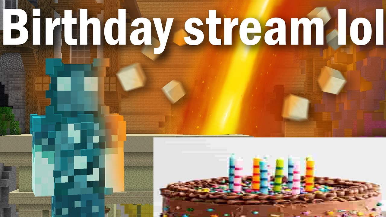BIRTHDAY STREAM (build battle) - YouTube