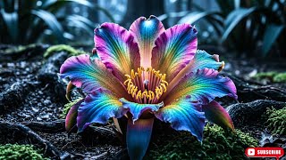 Feeling refresh when visit the flower bloom with relaxing music.