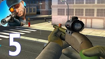 Sniper 3D Assassin Shoot to Kill - Gameplay Walkthrough Part 5 - Region 1 (iOS, Android)