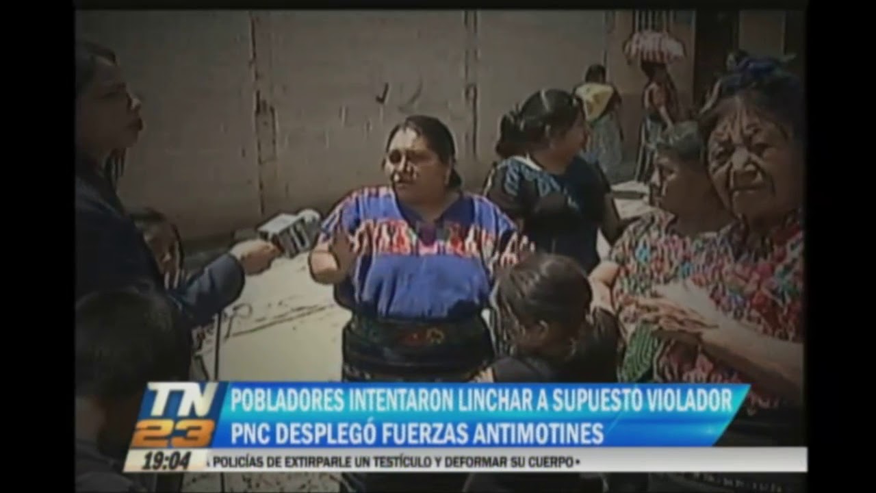 Pobladores intentan linchar a supuesto violador