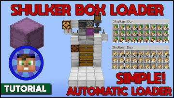 Minecraft 1.13 + Tutorial :: Shulker Box Loader :: Automatic Shulker Box Loader