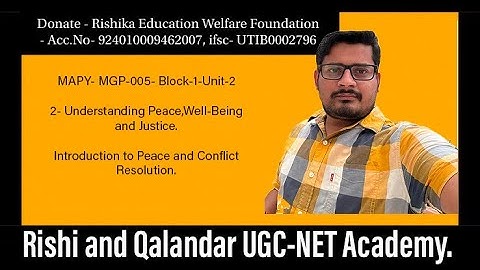 MAPY-MGP-005-BLOCK-1-UNIT-2- UNDERSTANDING PEACE - INTRODUCTION TO PEACE AND CONFLICT RESOLUTION