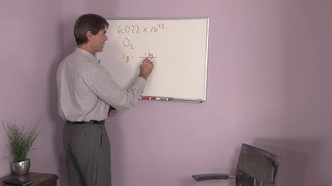 How to Convert Moles of O2 to Mass in Grams : Physics & Science Lessons
