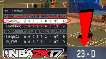 We Skunked RedCityBoi23 NBA 2K17?!?! I Scored 21 | 2v2 Park Gameplay | Expose Him vs Redcityboy!!!!