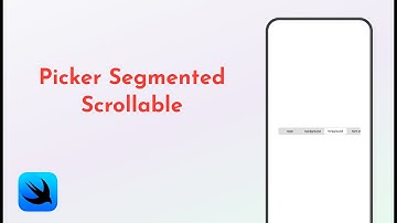 Scrollable Segmented Picker in SwiftUI