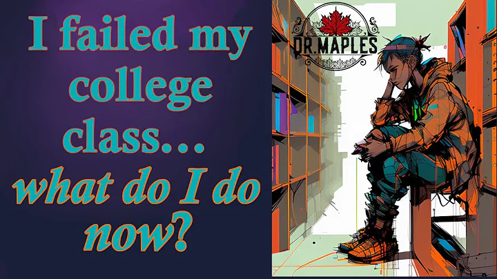 I failed a class...now what? (Real Advice from a Professor)