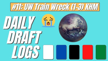 Draft Log #11: The Vega TRAP! UW Train Wreck (1-3) - Kaldheim MTG Limited Guide