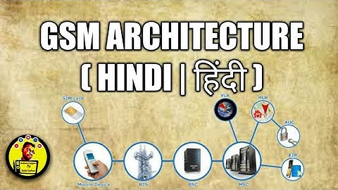 GSM ARCHITECTURE | हिन्दी , HINDI |