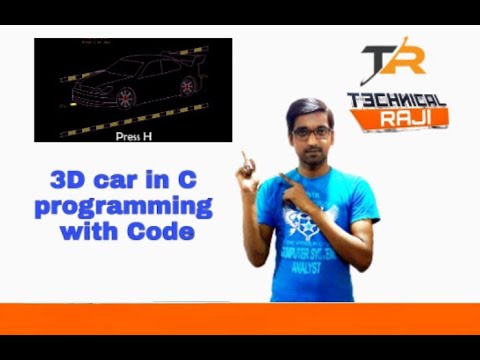 3D car in turbo c With Source Code  Computer Graphics