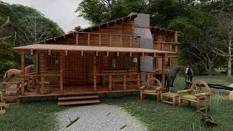 Lumion Cinematic Animation | Lumion | 10 | 9 | 8 | Walk-1 | Forest House | Fardan Khan | Frk Renders