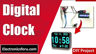 Digital Clock (Hindi) - DIY PROJECT - Electronics For You