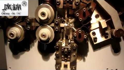 GJ-20A - GuangJin CNC 2mm spring coiling machine for middle ear tension spring