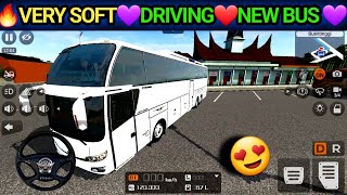 💜Very Soft Driving 😍New Bus In Bus Simulator Indonesia✨️❤️ | Android Gameplay screenshot 1